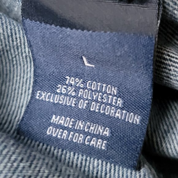 Amethyst Jeans Embroidered  Sleeveless Jean Jacket Denim Vest Size Large - Picture 2 of 14